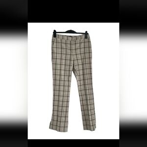Zara Men's Checkered Beige Pants